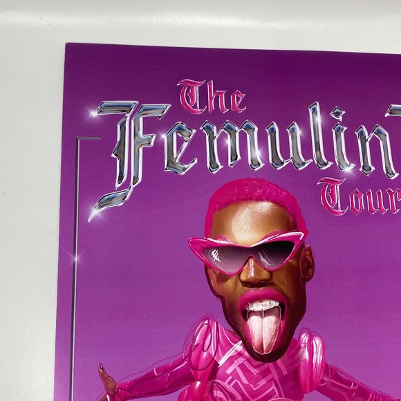 Todrick Hall Poster Femuline Tour 2022 Autographed Signed VIP Exclusive 11x17" - Picture 2 of 8